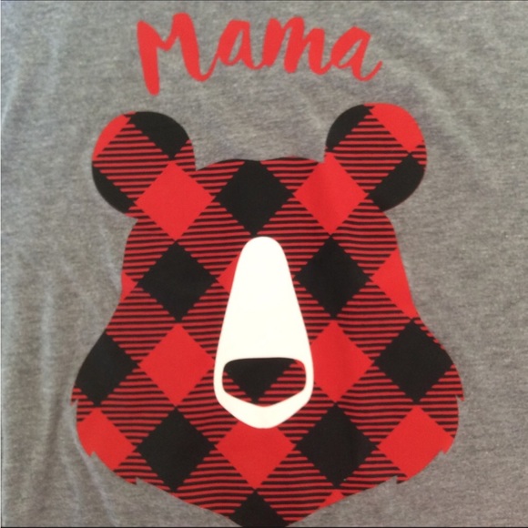 TARGET WONDERSHOP MAMA BEAR SLEEP SHIRT SMALL - Picture 4 of 8
